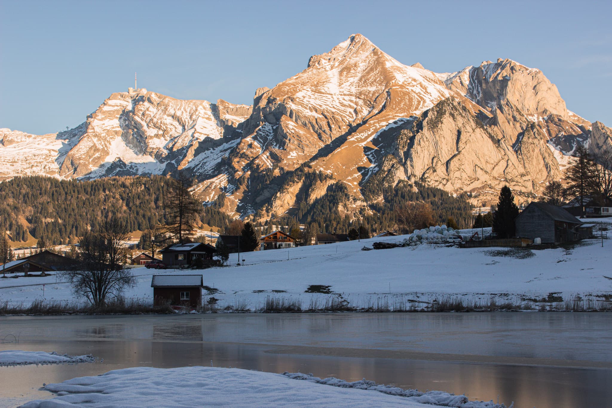 Winter weekend in Wildhaus, Switzerland