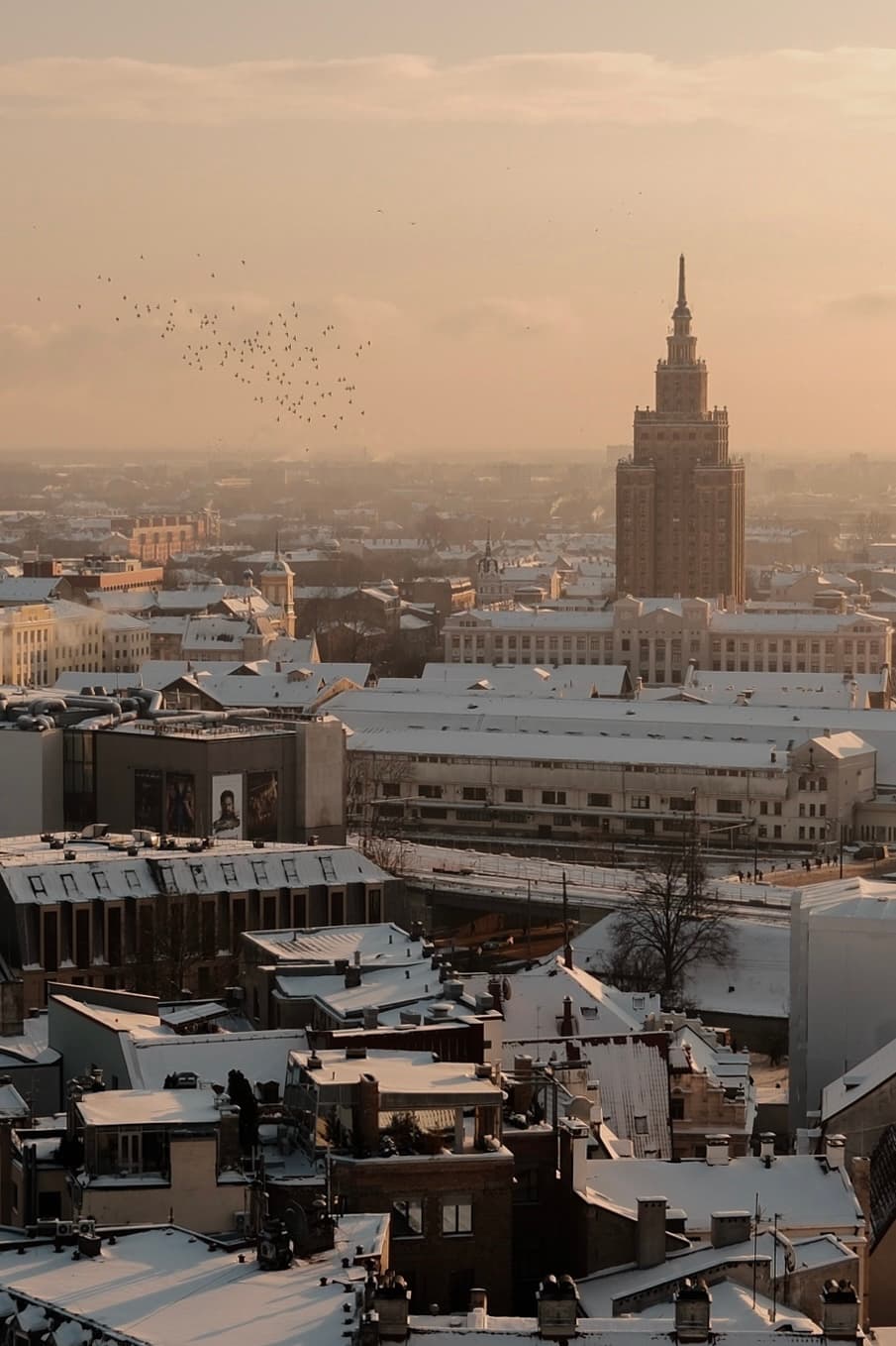 A slow winter day in Riga