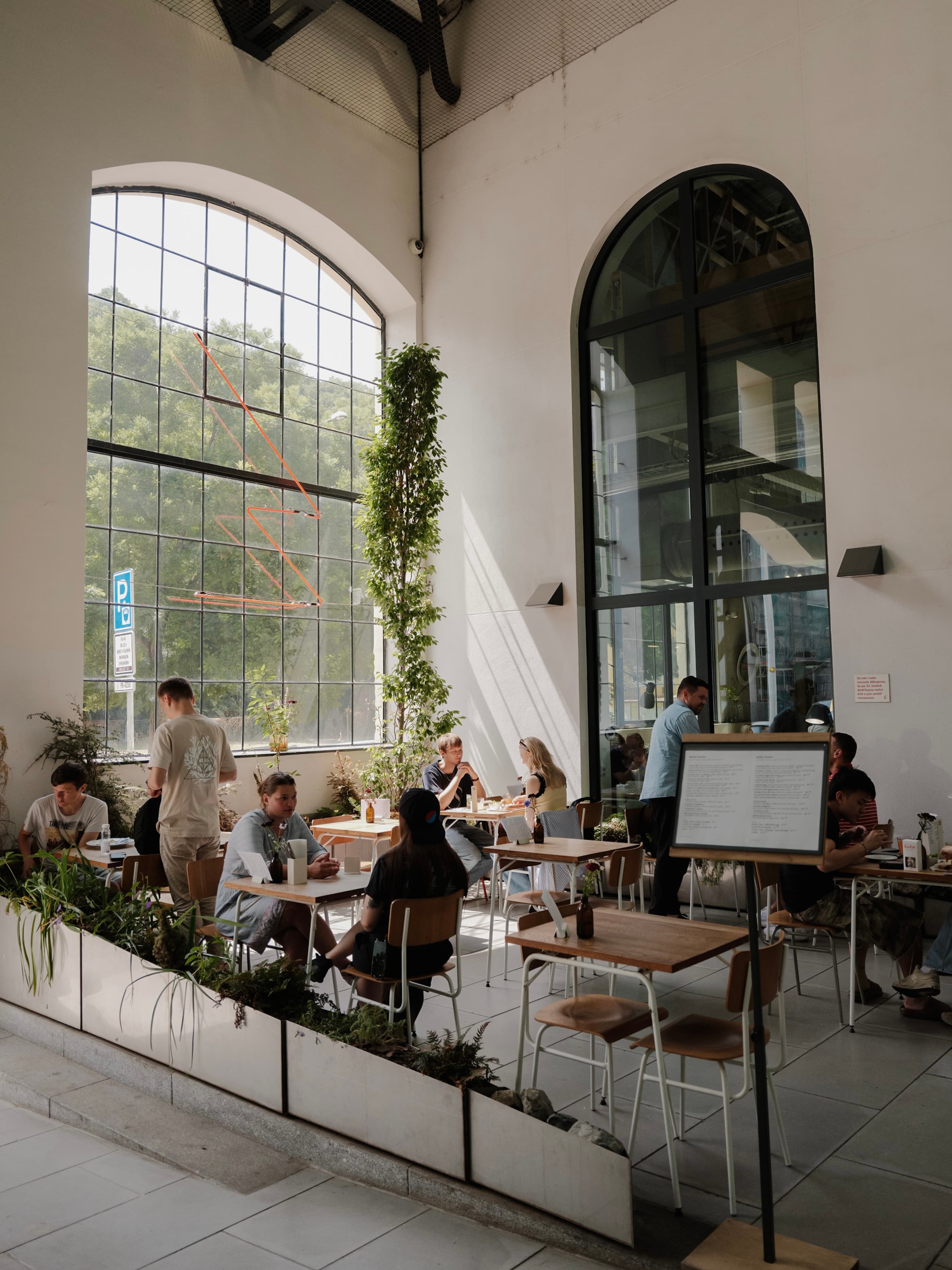 Eska bakery in Karlín, Prague