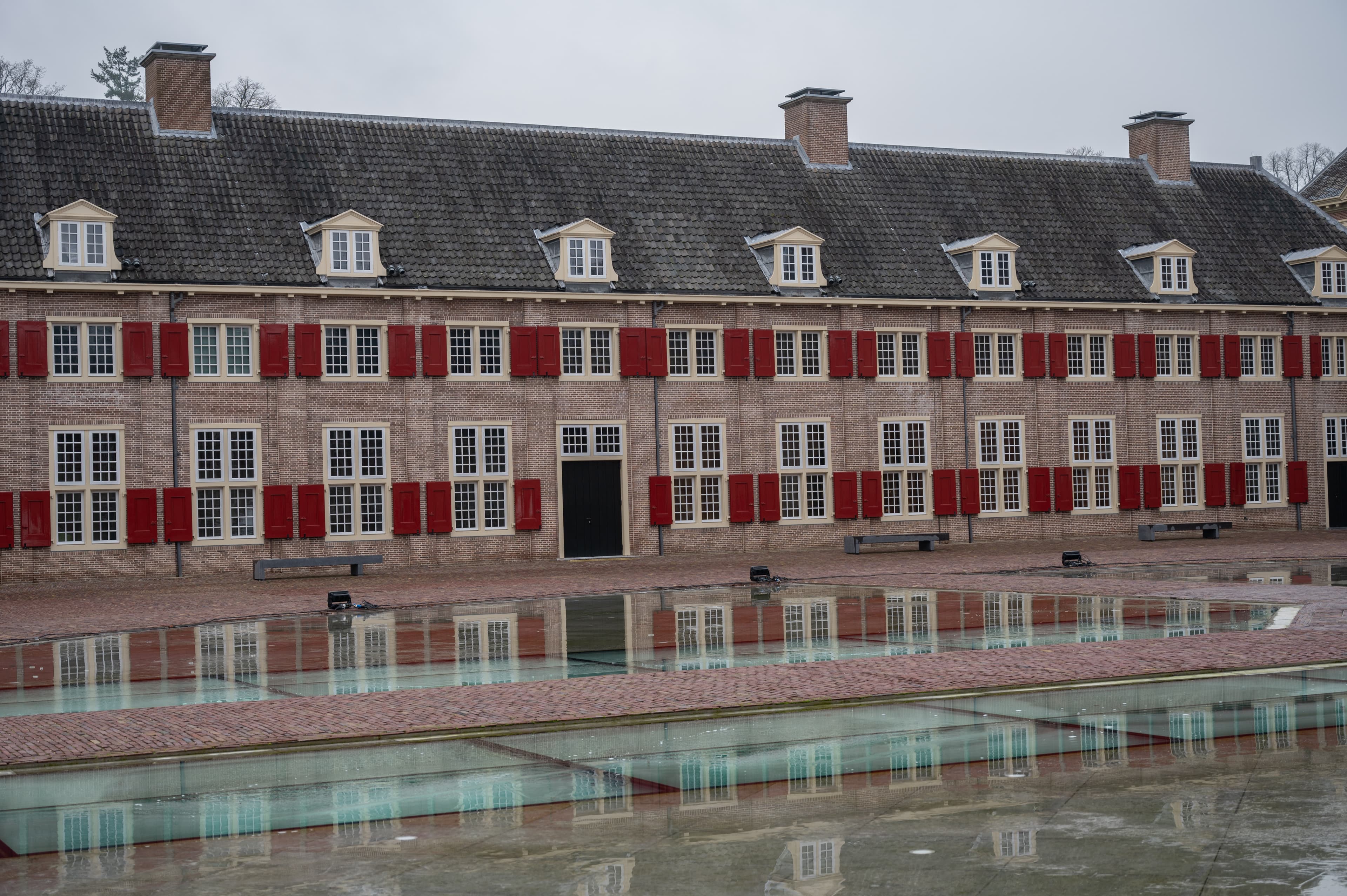 Enjoying his Danish with the 'Hygge arrangement' at Bilderberg!