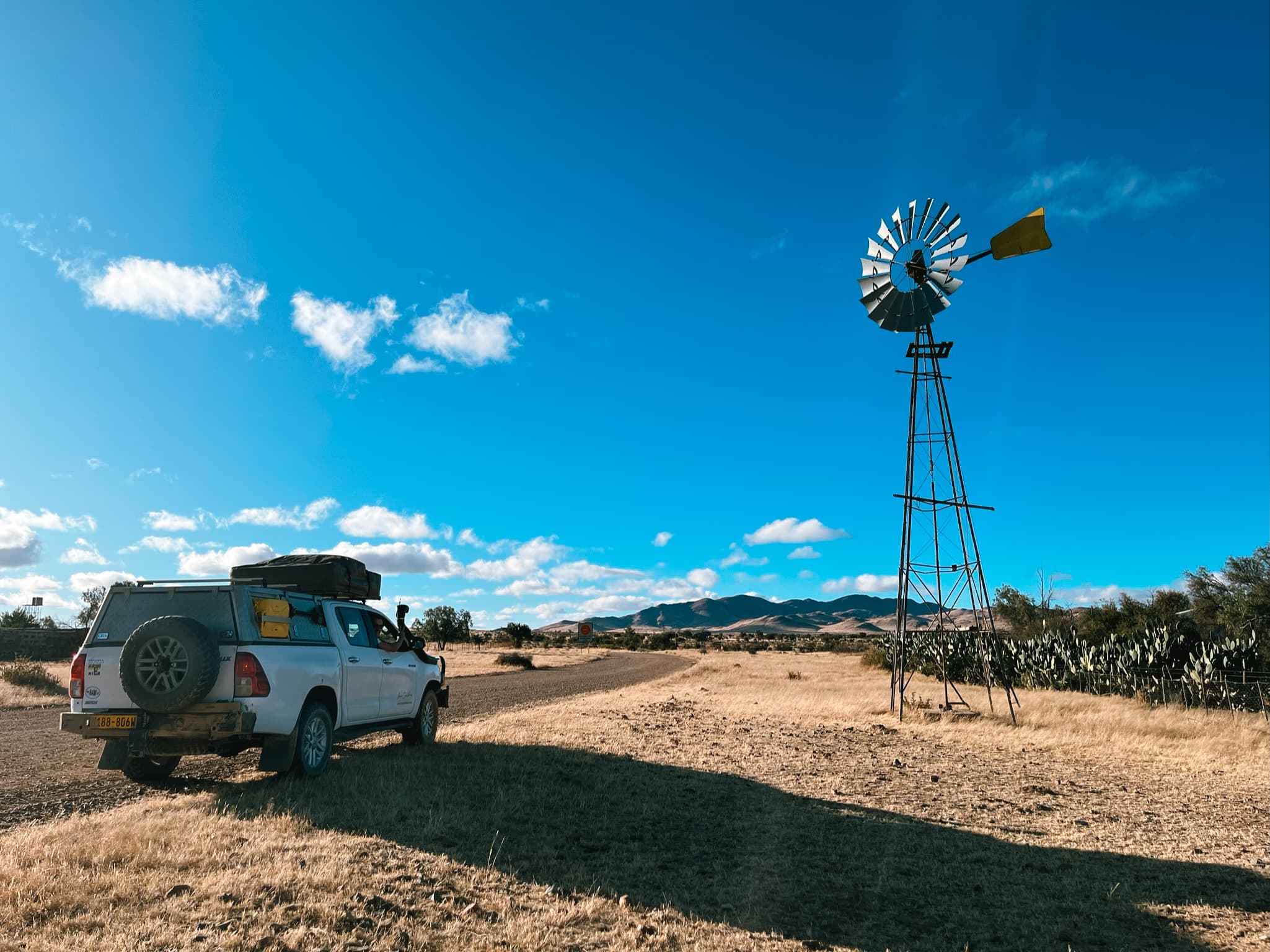 Aankomst in Windhoek en rit naar de Namibwoestijn