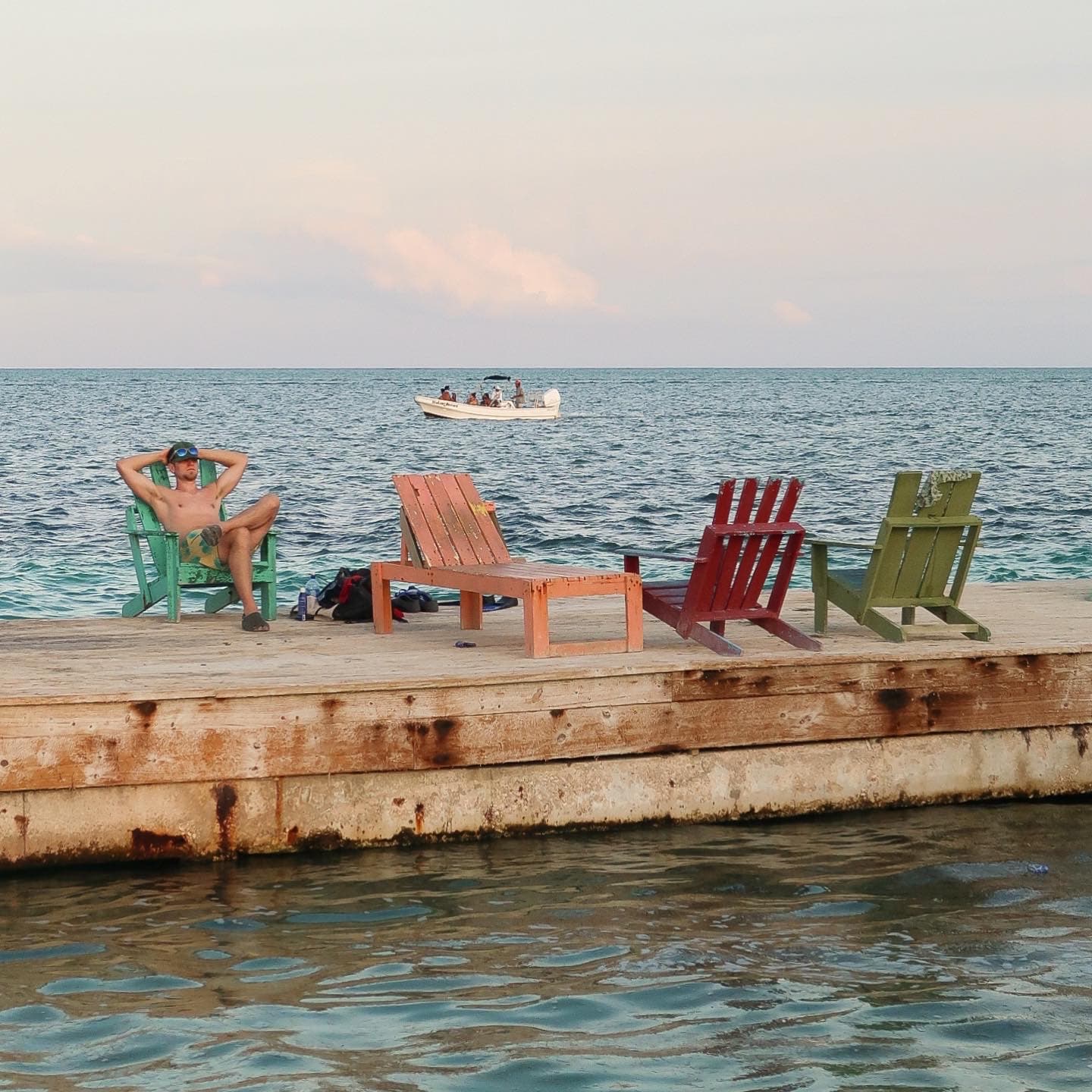 Drie dagen op het eiland Caye Caulker, Belize