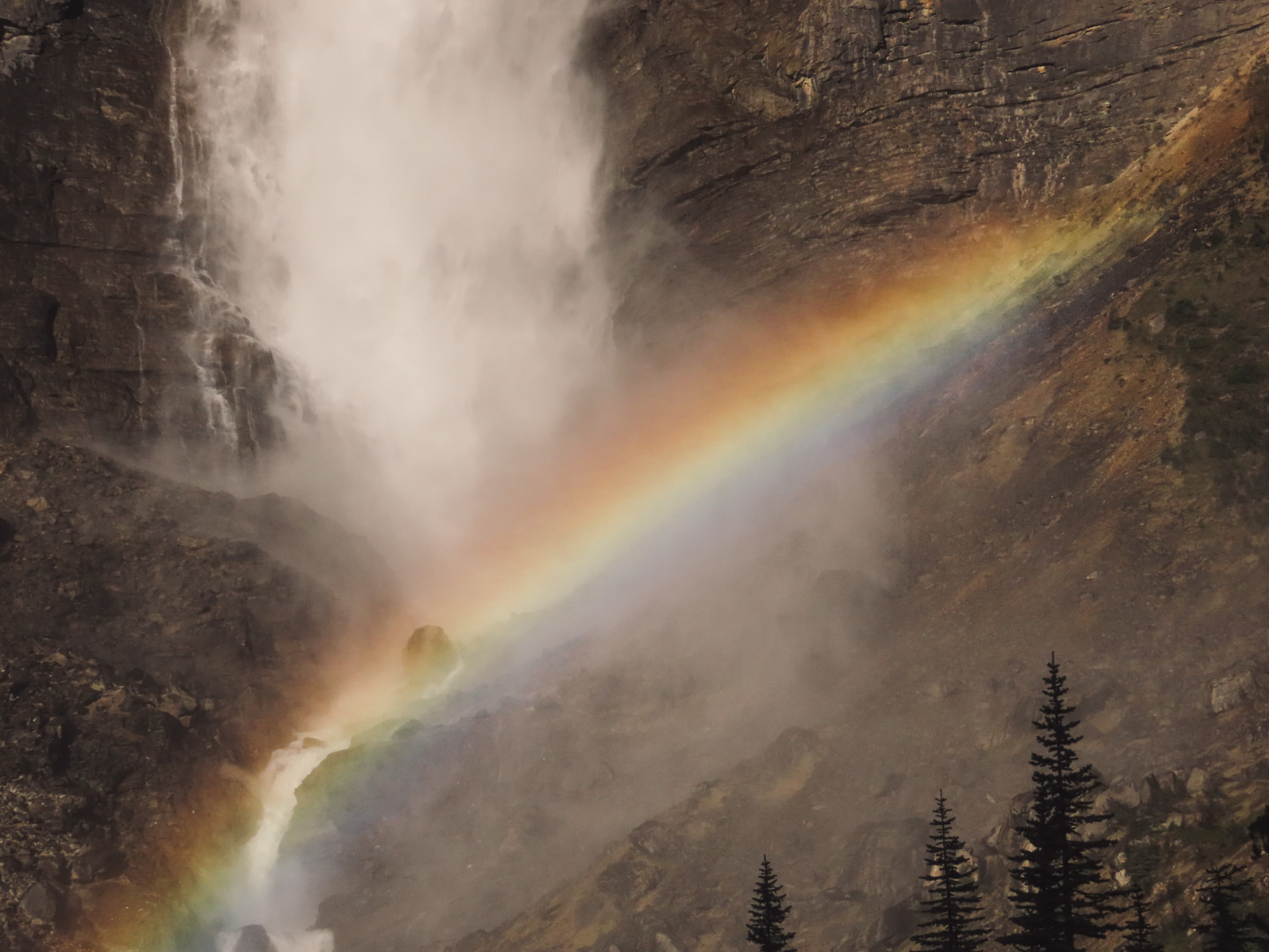 Yoho's stunning waterfalls and scenic views