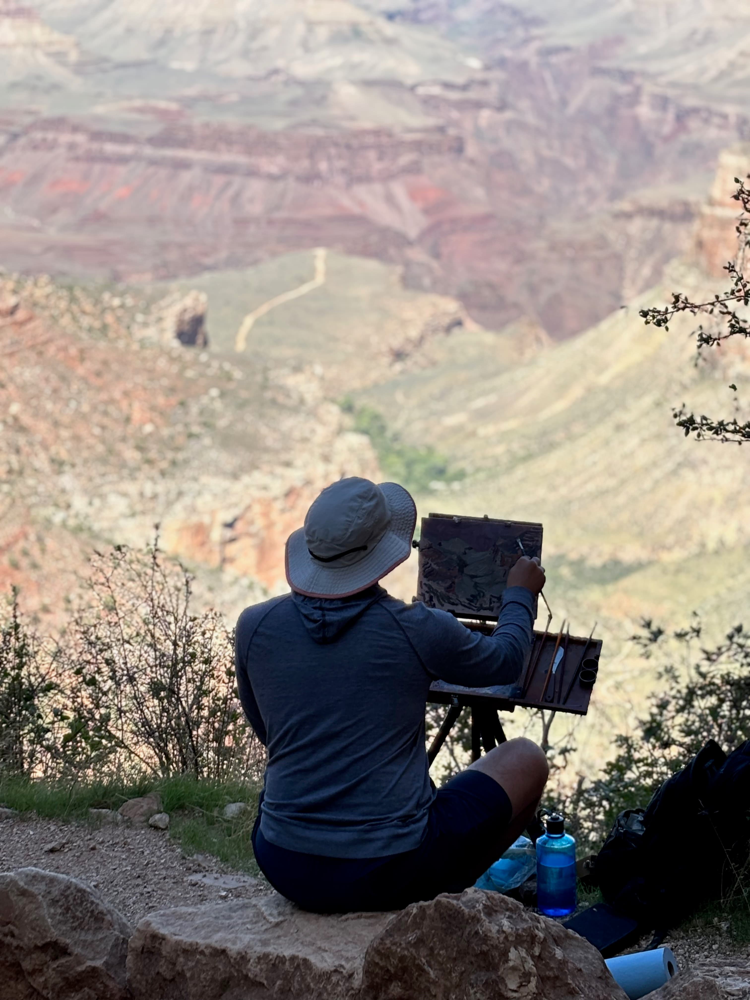 Bright Angel Trail (Grand Canyon) - Horseshoe Bend