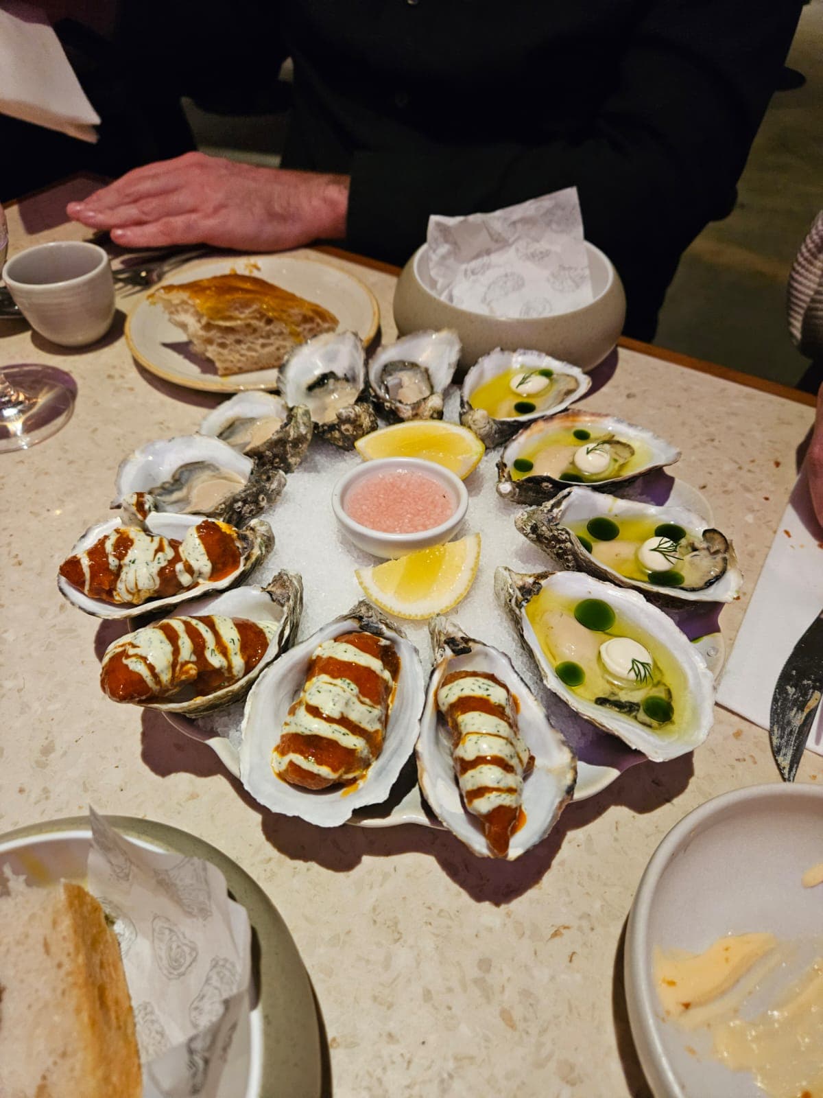 Fine dining at Pearly Queen, London