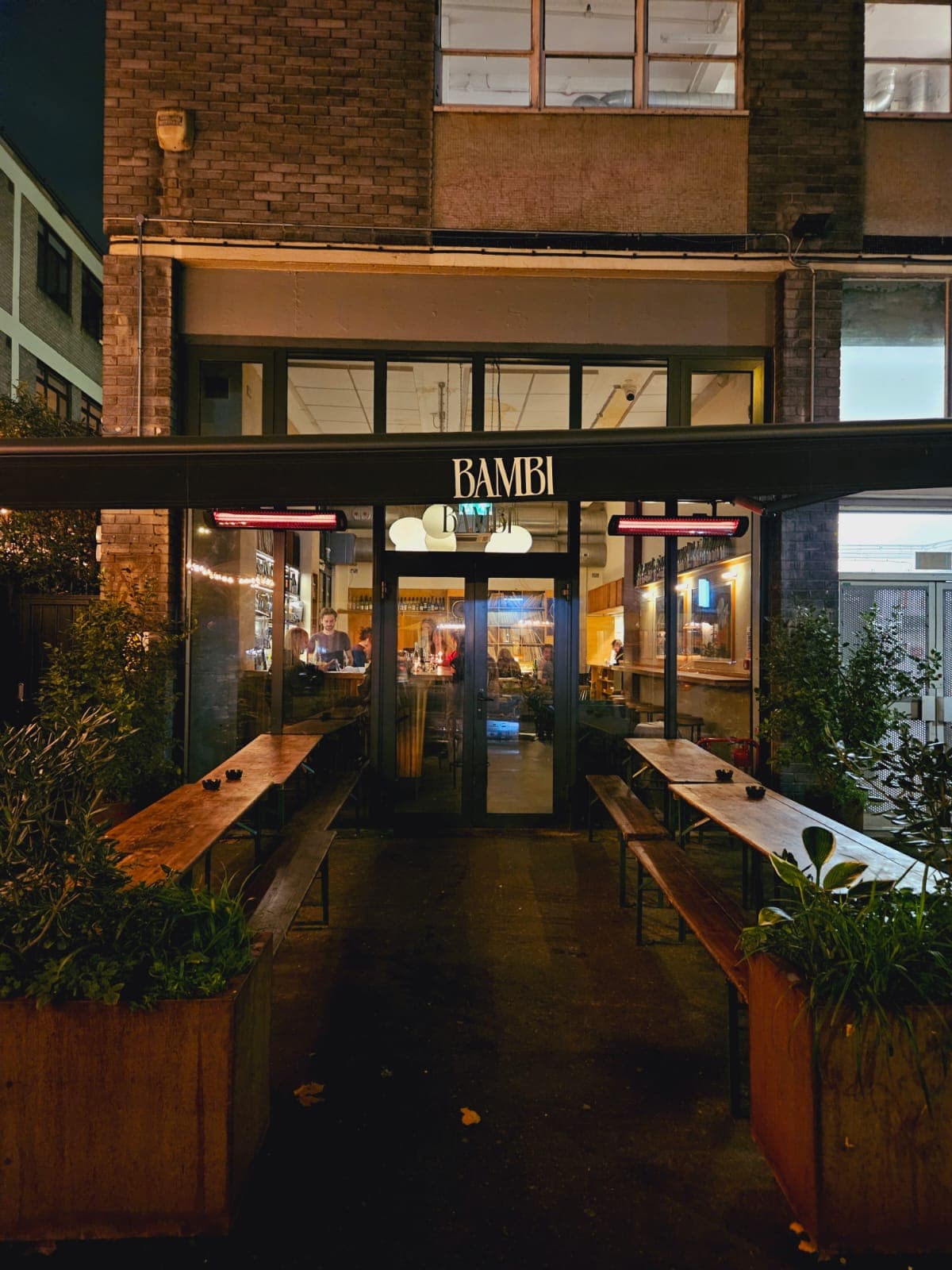 Dinner at Bambi, London