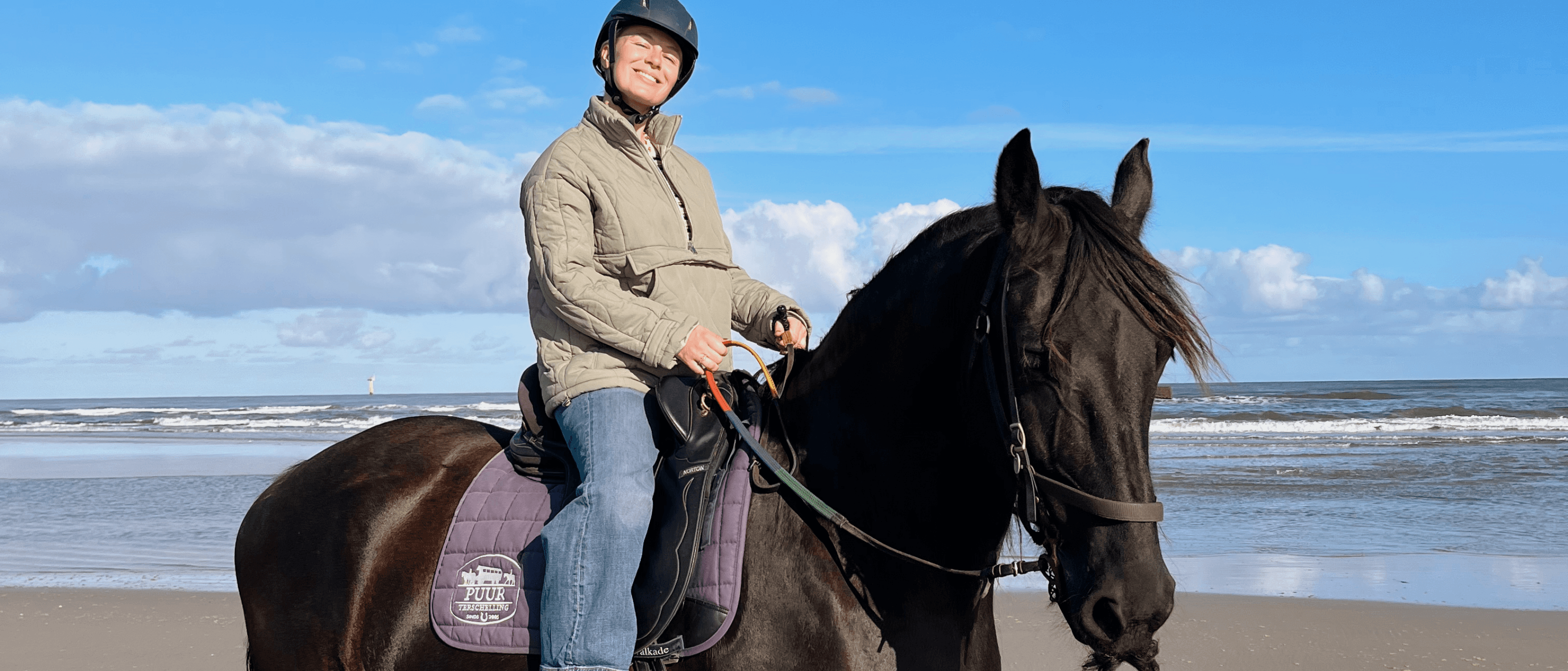 Équitation dans les dunes
