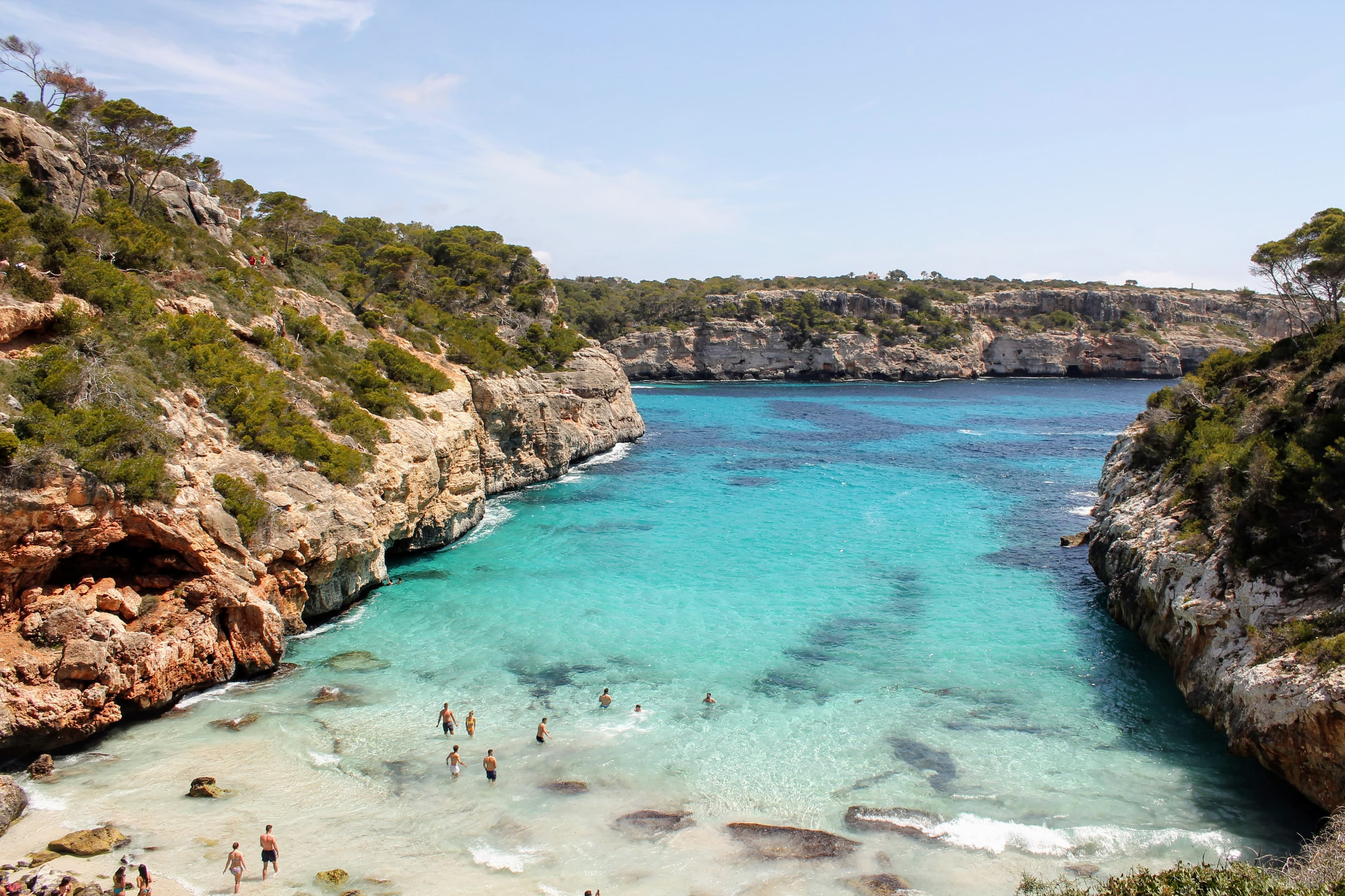 Paradise route in South Mallorca