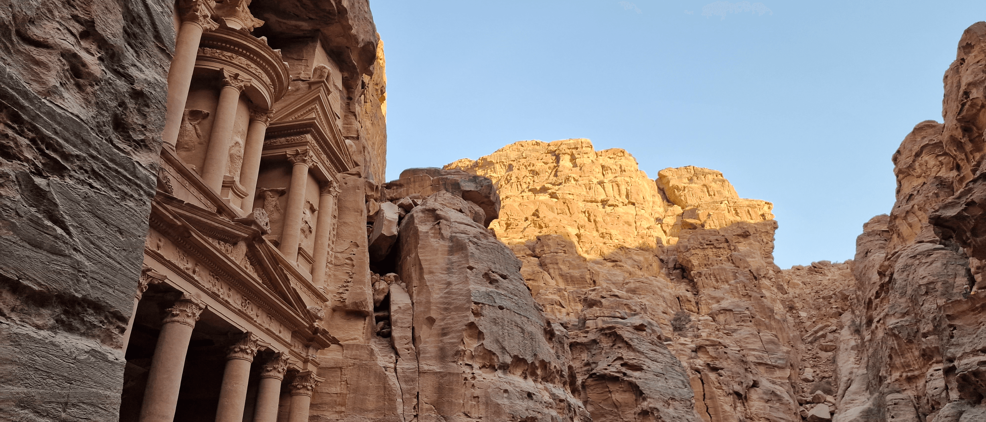 The first Petra hike