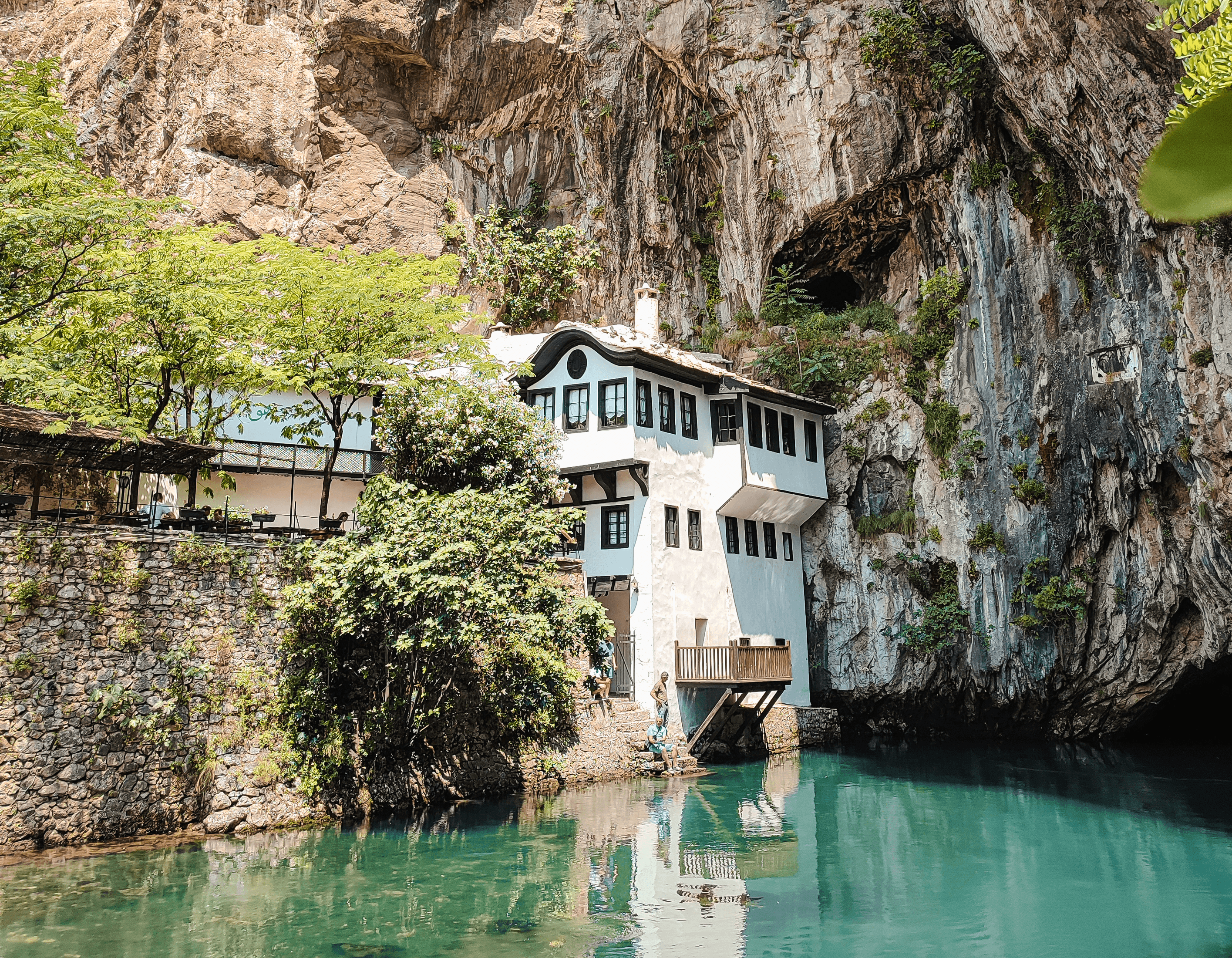 Dervish huis, prachtig fotogeniek klooster nabij Mostar