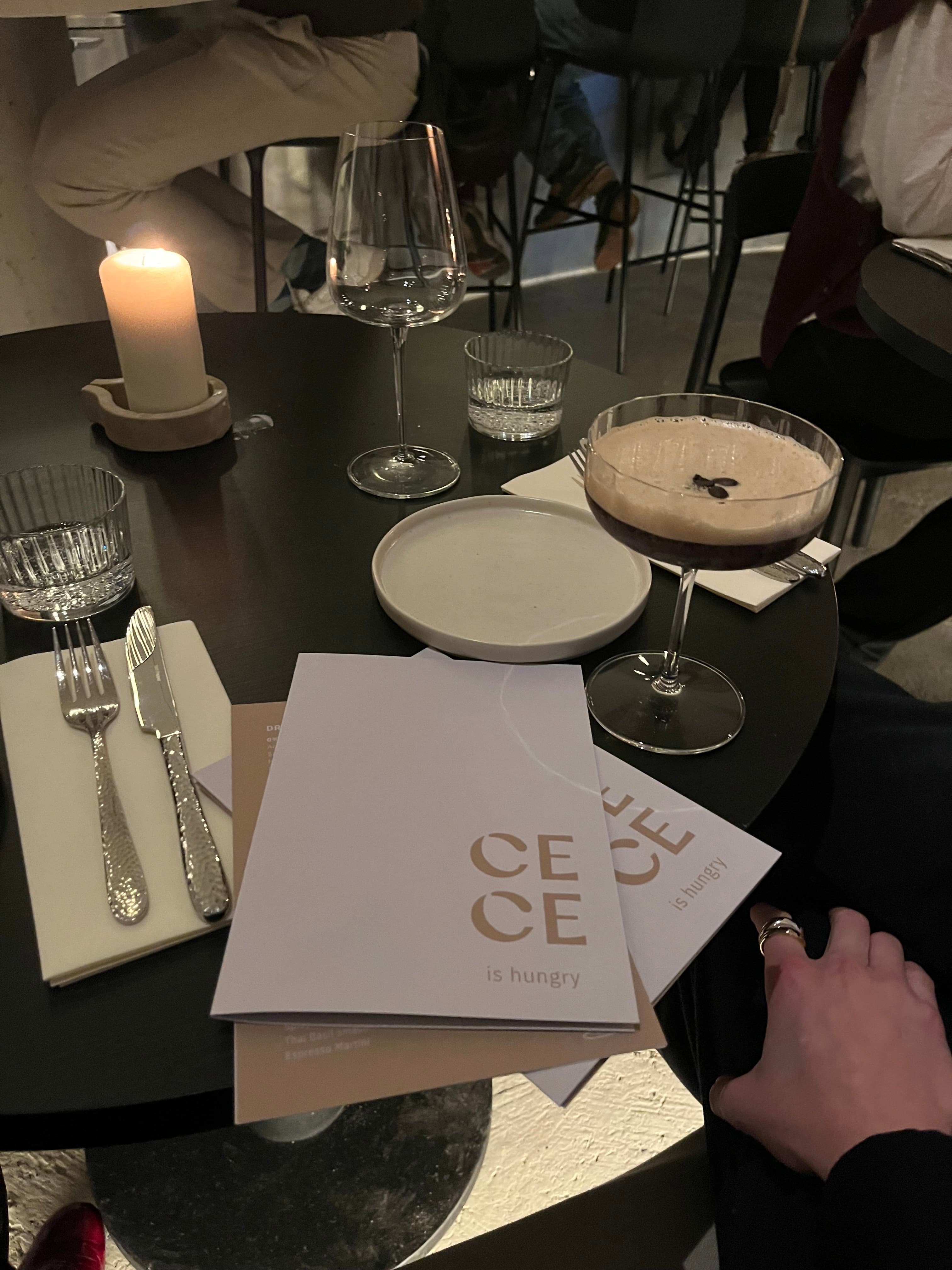 Langzaam Diner bij Cece is Hongerig