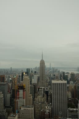 Central Park & views of The Empire State Building